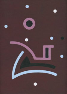 This painting was stolen. Please contact me if you have any info. Untitled, 2013 (Ref: 201303)