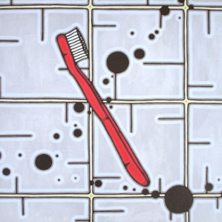 Methaphysics of the toothbrush, 1998 (Private collection. Ref: 199809)