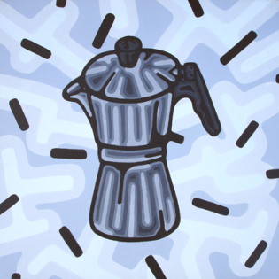 Coffee time I, 1998 (Private collection. Ref: 199805)